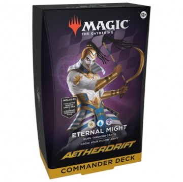 Aetherdrift commander deck eternal might   mox spellen