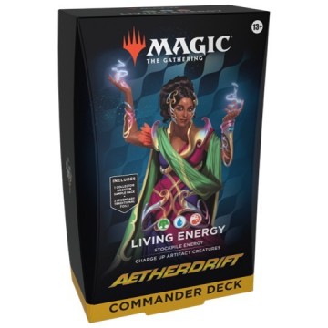 Aetherdrift commander deck living energy   mox spellen