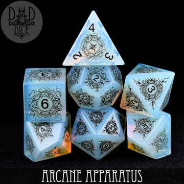 Arcane Apparatus | Gemstone | 7 Dice Set