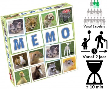 Baby animal memo