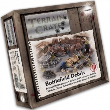 Battlefield debris terrain crate