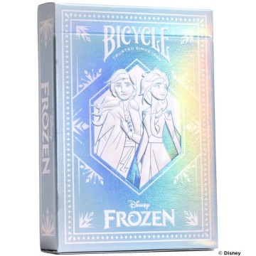 Bicycle   disney frozen blauw
