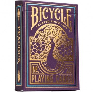 Bicycle purple peacock
