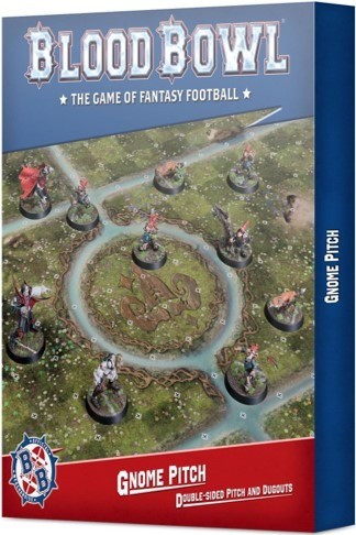 Blood bowl gnome pitch and dugouts