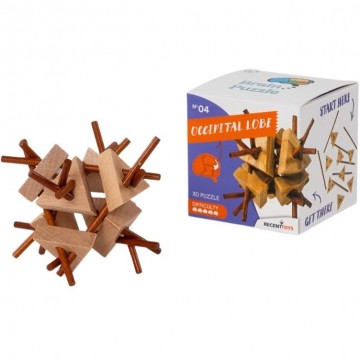 Brain puzzle occipital lobe mox spellen
