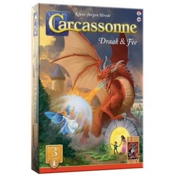 Carcassonne   draak  fee   mox spellen