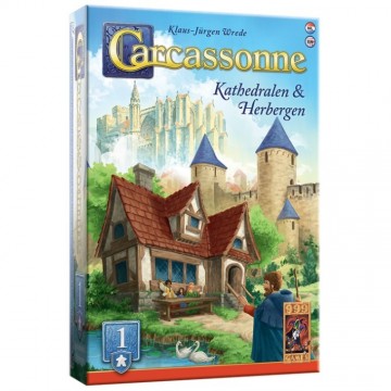 Carcassonne   kathedralen  herbergen   mox spellen