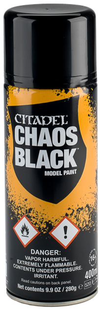Chaos black spray