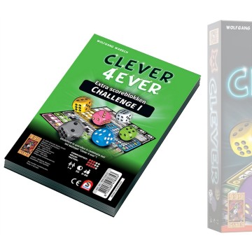 Clever 4ever challenge scoreblokken   mox spellen