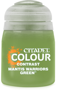 Contrast mantis warriors green