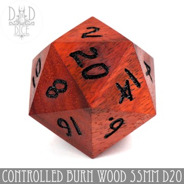 Controlled Burn | Wood | 55mm D20