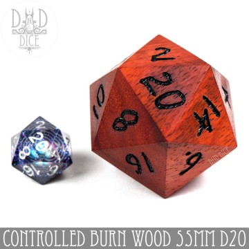 Controlled Burn | Wood | 55mm D20