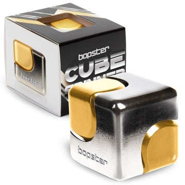 Cube spinner silver  gold bopster mox spellen