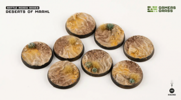 Deserts of maahl bases round 32mm x8