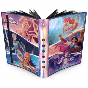 Disney lorcana fabled binder 9 pocket open   mox spellen