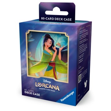 Disney lorcana fabled deckbox mulan   mox spellen