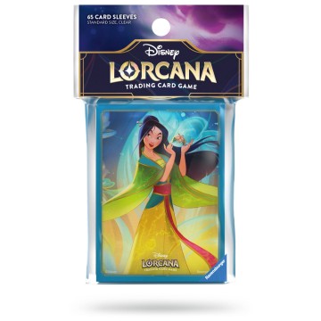 Disney lorcana fabled sleeves mulan   mox spellen