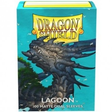 Dragon shield   sleeves dual matte lagoon 100 stuks   mox spellen