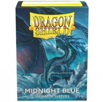 Dragon shield   sleeves matte midnight blue 100 stuks   mox spellen