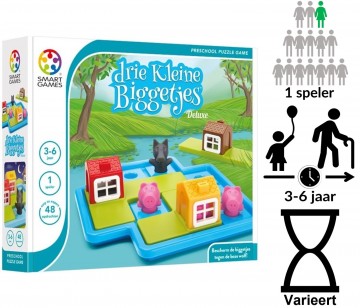 Drie kleine biggetjes info