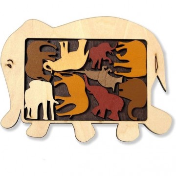 Elephant parade breinpuzzel - mox spellen