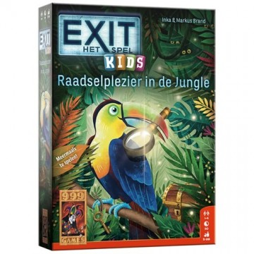 Exit kids raadselplezier in de jungle   mox spellen