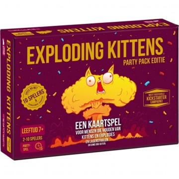 Exploding kittens party pack mox spellen