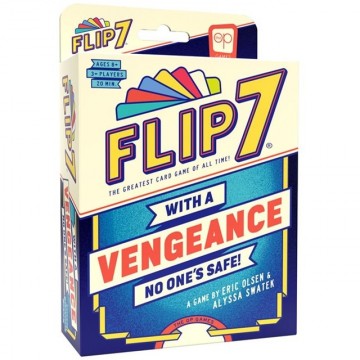 Flip 7 with a vengange mox spellen