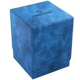 Gamegenic   squire 100 xl convertible deckbox blue mox spellen