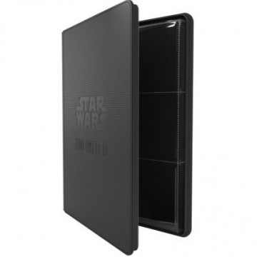 Gamegenic star wars unlimited   premium zip up album 18 pocket black   mox spellen