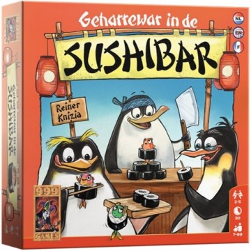 Geharrewar in de sushibar mox spellen