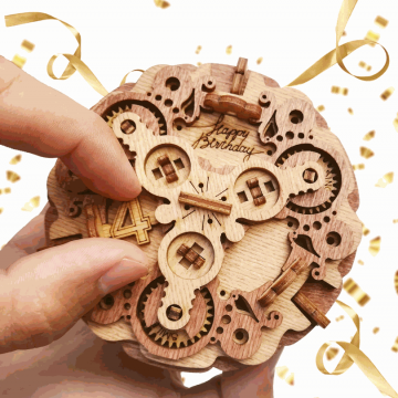 Gift puzzle box birthday cake4   copie