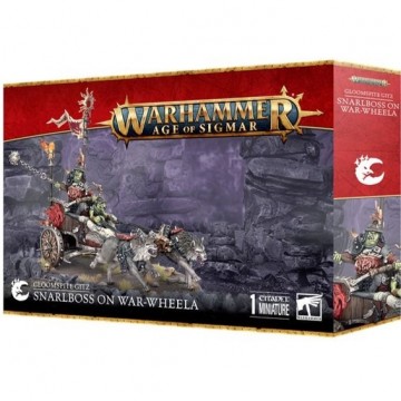 Gloomspite gitz snarlboss on war wheela