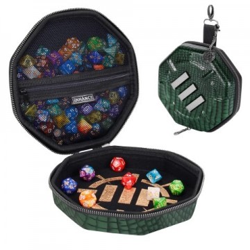 Green dice case