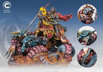 Hundred kingdoms founders exclusive st george and the dragon