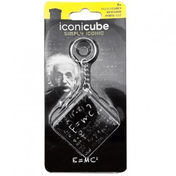 Iconicube emc2 keychain