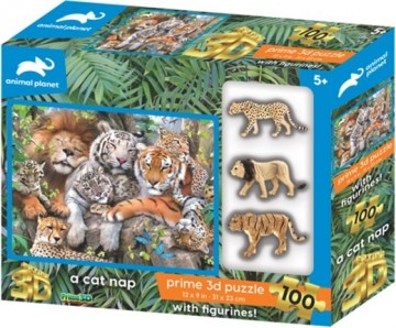 Katten puzzel 3d