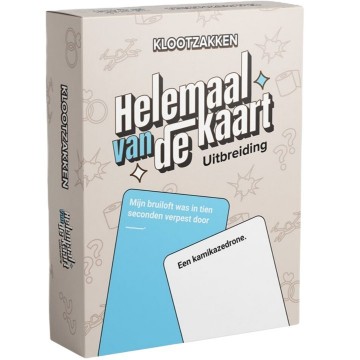 Klootzakken helemaal van de kaart mox spellen