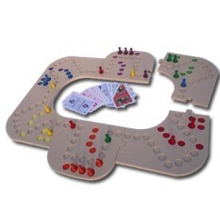 Kunststof keezen 4 6 persoons