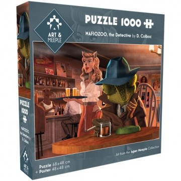 Mafiozoo   art  meeple   mox spellen