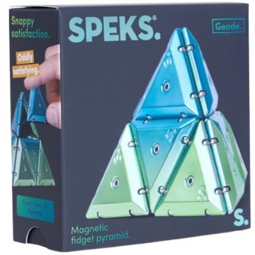 Magnetic fidget pyramid groen mox spellen