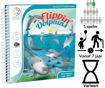 Magnetic travel flipping dolphins info