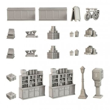 Mantic game terrain grocery store 1