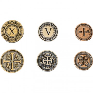 Medieval units coin set   legendary metal coins