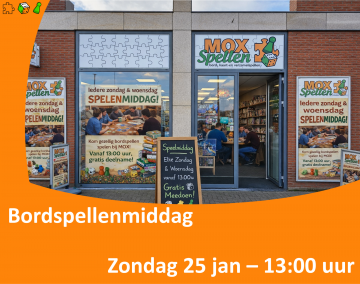 Mox spellen bordspellenmiddag