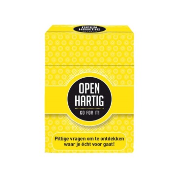 Openhartig go for it