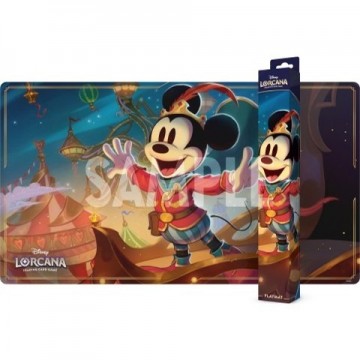 Playmat mickey whispers in the well