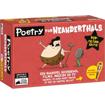 Poetry for neanderthals pop cultuur   mox spellen