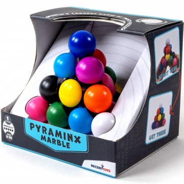 Pyraminx marble brainpuzzel - mox spellen