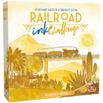 Railroad ink goudgele versie mox spellen
